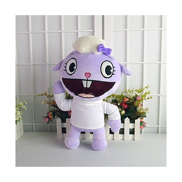 Oreiller De Poupées en Peluche Happy Tree Friends, Jouets en Peluche Anime HTF Flippy, Cadeau De Noël pour Garçons Filles Câl