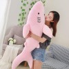 EacTEL Peluche Requin Jouets Peluche Requin Poupée Oreiller Enfants Coussin Jouet Cadeau D’Anniversaire Cadeau De Noël 50cm 2