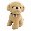 Katutude Chien en Peluche Doux Et Réaliste, Chiot Jouets en Peluche Animaux Chien en Peluche pour Enfants Simulation Peluche 