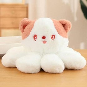 Peluches Jouets Poulpe en Forme De Chat Animal en Peluche Chats Jouets Enfants Doux Mignon Jouets pour Filles Enfants Jouets 