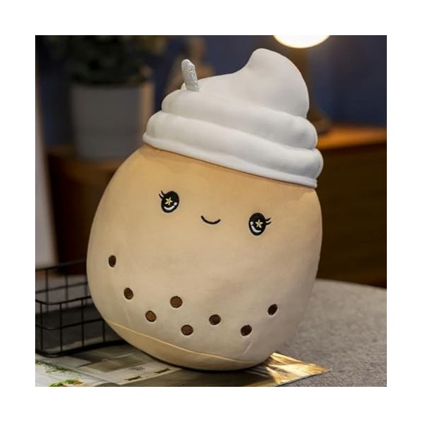 Kawaii crème glacée, thé Peluche Alimentaire, poupée de thé au Lait, Fruits à Bulles, Tasse à thé, Oreiller, Jouets pour Enfa