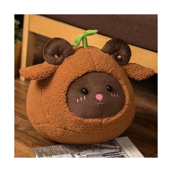 SaruEL Peluche Animal Oreiller Jouet Kawaii Peluche Mouton Jouet Oreiller Peluche Mignon Enfants Jouet Fille Anniversaire Cad