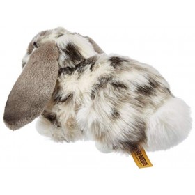 Living Nature Lapin aux Oreilles Tombantes, Lapin en Peluche Doux et Réaliste, Peluche Écologique Naturli, 18cm