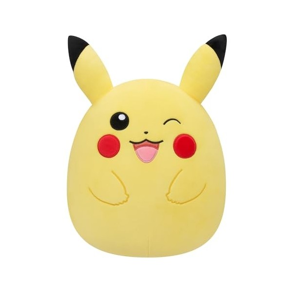 Bizak Squishmallow Clin doeil 25 cm Peluche Coussin Officiel Pokemon Doux et Qualité 63220038 