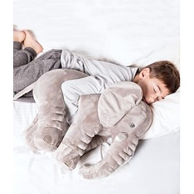 Gustaw Grand Éléphant en Peluche, Peluche Éléphant - XXL Éléphant, Peluche Douce et Câline, Peluche Méga Plüsch Elefant en Pe