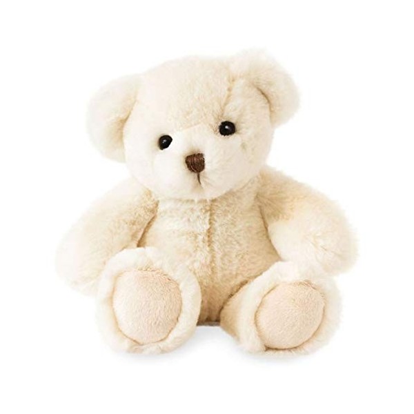 Histoire dOurs - Grande Peluche Ours Titours - 50 cm - Blanc - Grosse Peluche Douce et Mignonne pour les Calins - Idée Cadea