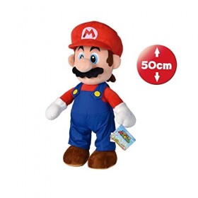 NICOTOY Simba- Super Mario Plüschfigur 50cm Peluche 50 cm, 109231013 Multicolore