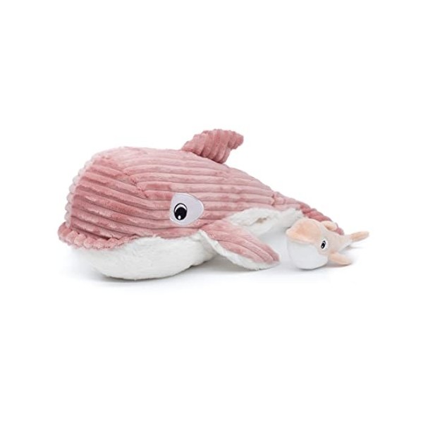 Ptipotos by les Déglingos - Morphalou lOrque maman et son bébé - Doudou tout doux pour bébé - Peluche Bébé - Cadeau de Naiss