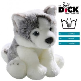 Carl Dick Peluche Husky Assis, 22cm 3134