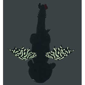 playbyplay HTTYD Dragons, How to Tran Your Dragon 3 Peluche Toothless Night Fury Noir 30cm Brille dans Le Noir