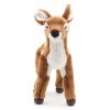 Uni-Toys - Faon Debout - 29 cm Hauteur - Chevreuil en Peluche - Peluche, Doudou