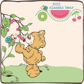 NICI 46508 35 cm I Ours Brun Traditionnel I Jouets douillets pour Filles, garçons et bébés I Peluches animales pour Jouer, Co