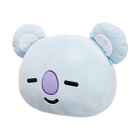 Aurora World- Aurora,61468, BT21 Official Merchandise, KOYA Coussin en Peluche, Bleu