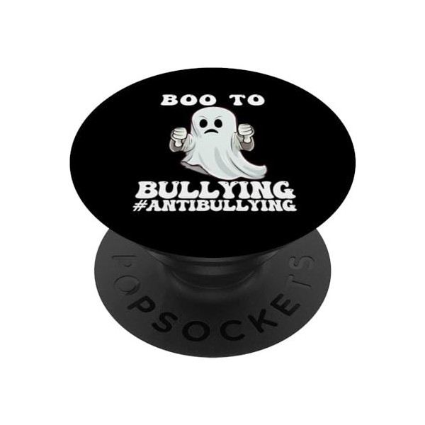 Boo Sheet Costume dHalloween fantôme Journée nationale anti-intimidation PopSockets PopGrip Interchangeable