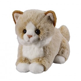 Bauer Spielwaren- Chat Tiere Peluche, 12502, Beige, Petit