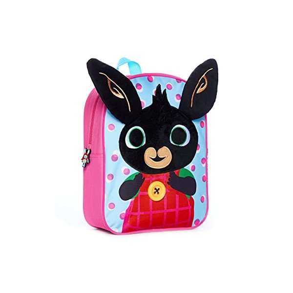 Bing Sac à dos en peluche 3D avec motif lapin pour fille