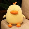 NOpinz Peluche Rond Canard Peluche Jouet étreindre poupée Mignon Oreiller en Peluche drôle Chambre canapé décoration Annivers