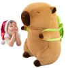 CENMOO Mignons Animaux en Peluche Capybara,Jouet Capybara Mignon et Portable - Jouet Capybara résistant à lusure avec Sac à 