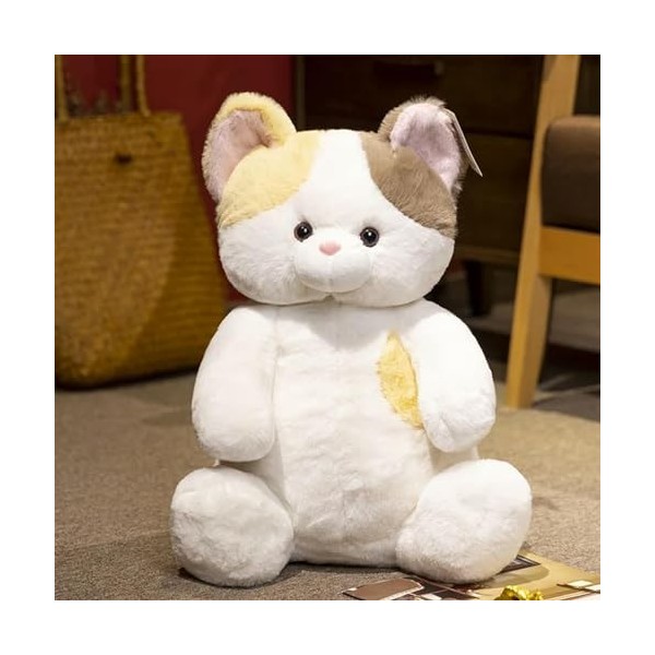 KiLoom Nouveau Husky Inu Peluche Jouet Dessin Animé Doux en Peluche Animal Chat Adorable Peluche Poupée Accompagner Oreiller 