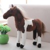 Simulation Cheval Peluche Jouets Mignon Animal Zèbre Poupée Doux Noir Blanc Cheval Jouet Enfants Cadeau D’Anniversaire 40cm 3