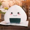 Kawaii Sushi Onigiri Oreiller en Peluche Coussin Peluche Nourriture Peluche Jouet Mignon gyoza poupée Mignon Cadeau 40cm 1