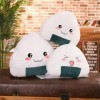 Kawaii Sushi Onigiri Oreiller en Peluche Coussin Peluche Nourriture Peluche Jouet Mignon gyoza poupée Mignon Cadeau 40cm 1