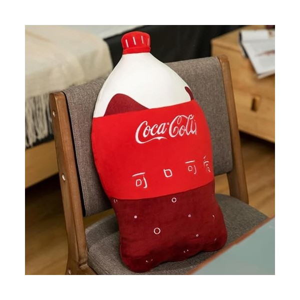 KiLoom Simulation Boisson Gazeuse Oreiller en Peluche Drôle Sprite Coke Cola Fanta Soda Doux Peluche Bande Dessinée Poupée Co