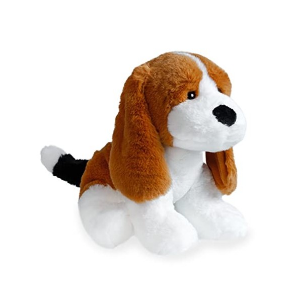 Mollis Doudou - Chien en peluche - 30 cm - Chien en peluche - Doudou enfant - Peluche douce pour enfants et bébés Beagle 