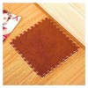 9/10 /12/16 Pièces Tapis De Sol en Mousse Puzzle en Peluche avec Bordure, Dalles De Moquette Carrées Emboîtables, Tapis De Je