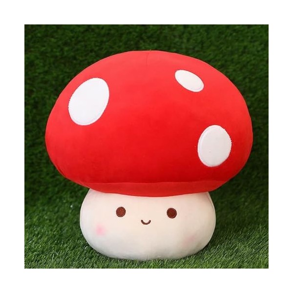 Kawaii Champignon poupée Peluche Jouet en Peluche Nourriture Molle Plante Oreiller géant en Peluche Jouet décorer Cadeaux pou