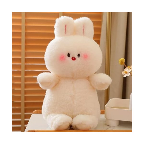 Nouveau Doux Kawaii Peluche Lapin Poupée Mignon Chien en Peluche Jouet Dessin Animé Lapin Chiot Animal Coussin Mignon Décoré 