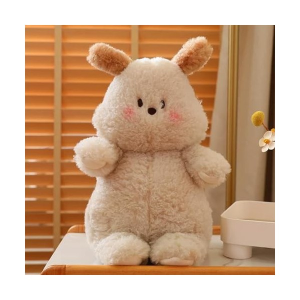 Nouveau Doux Kawaii Peluche Lapin Poupée Mignon Chien en Peluche Jouet Dessin Animé Lapin Chiot Animal Coussin Mignon Décoré 