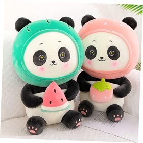 VICASKY 2 Pièces Panda Poupée Kawaii Panda Poupée Doux en Peluche Jouet Mini Panda en Peluche Animal Coussin Panda Animal en 