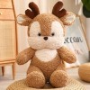 KiLoom Elk Forest Animal Doll Peluche Jouet Peluche Panda Assis Chien Doudou comme De Vrais Garçons Filles Cadeau De Noël 40c