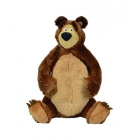 Grandi Giochi - Masha et Ours, Ours Doux en Peluche 40 cm - MHA06100