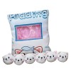 BYNYXI Snack Pillow Peluche Pudding, 8 Pcs Petit Piggy Pudding Animal en Peluche Détachable Chat Piggy Kitty Chat Mignon Snac