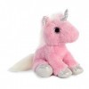 Aurora, 60853, Sparkle Tales, Blossom la Licorne, 30 cm, Peluche, Rose