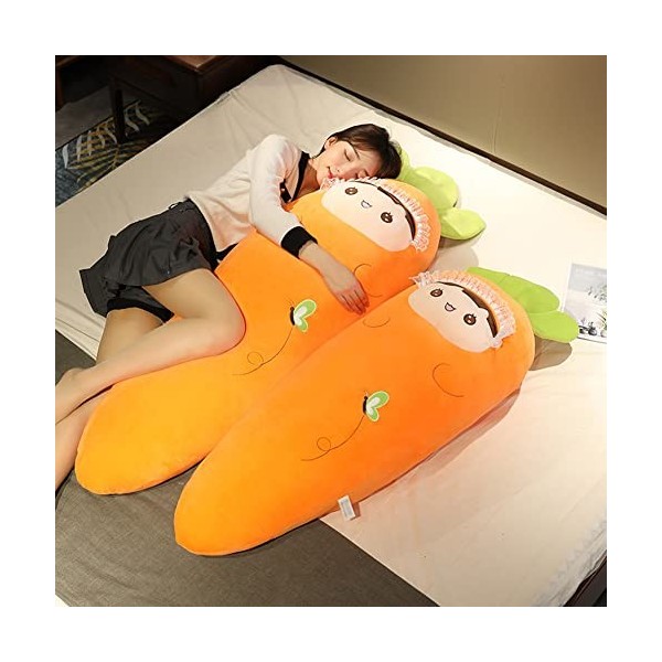 Peluche Carotte, Carotte Peluche Oreiller en Peluche Jouet, Kawaii Carrot Coussin D étreignement Coussin en Peluche Coussin M