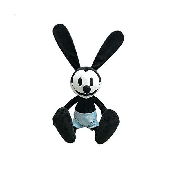 Qylfsxb Peluche Disney Oswald le lapin porte-bonheur 38 cm