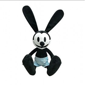 Qylfsxb Peluche Disney Oswald le lapin porte-bonheur 38 cm