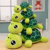 DHESSO 30cm-70cm créatif Grand Oeil Tortue en Peluche couché Tortue poupée Enfants Mignon Oreiller Jouet Doux Coussin Chambre