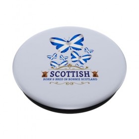 Idée de tenue drapeau écossais pour femme et fantaisie Écosse PopSockets PopGrip Interchangeable