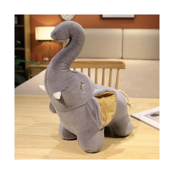 Éléphant Peluche Jouet décoration Peluche poupée Kawaii Animal Enfants Peluche éléphant poupée Cadeaux de Noël 38cm 2