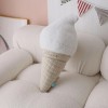 Kawaii Peluche Crème Glacée Peluche Jouet Dessin Animé Crème Glacée Tasse en Peluche Nourriture Coussin Cadeau pour Enfants F
