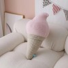 Kawaii Peluche Crème Glacée Peluche Jouet Dessin Animé Crème Glacée Tasse en Peluche Nourriture Coussin Cadeau pour Enfants F