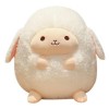 Kawaii Ange Laine Polaire Jouet Mignon Dessin Animé Chèvre Poupée Mignon en Peluche Animal Mouton Oreiller Cadeau D’Anniversa