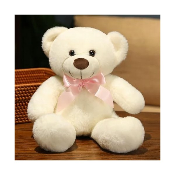 NOpinz Ours Mignon en Peluche Ours en Peluche Ours en Peluche avec Noeud Papillon Animal Doux poupée en Peluche Enfants Kawai