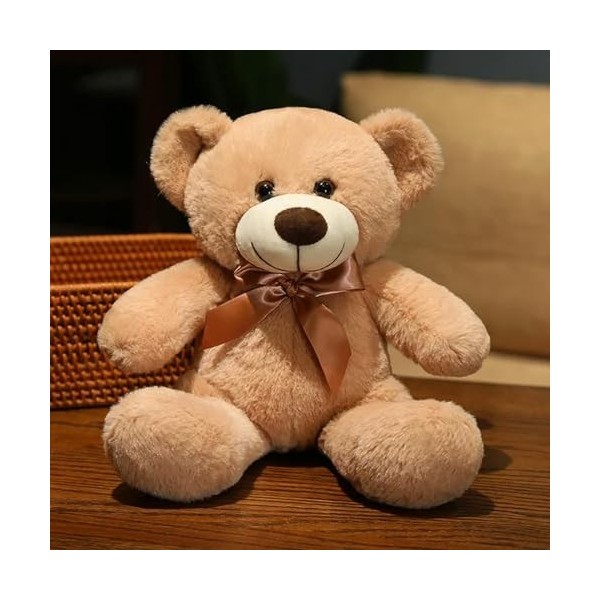 NOpinz Ours Mignon en Peluche Ours en Peluche Ours en Peluche avec Noeud Papillon Animal Doux poupée en Peluche Enfants Kawai