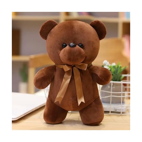 SaruEL Dessin animé Ours en Peluche Peluche Animal en Peluche Enfants Fille Cadeau d’Anniversaire Cadeau de noël 38cm 5