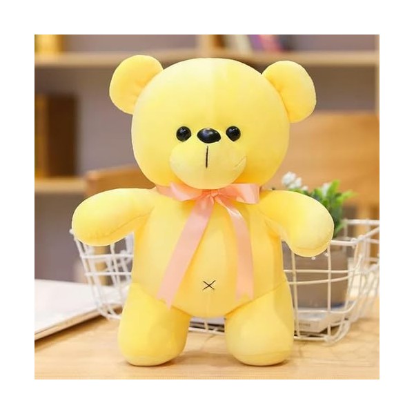 SaruEL Dessin animé Ours en Peluche Peluche Animal en Peluche Enfants Fille Cadeau d’Anniversaire Cadeau de noël 38cm 5